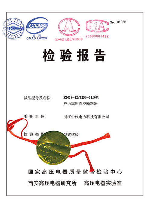 檢驗(yàn)報告